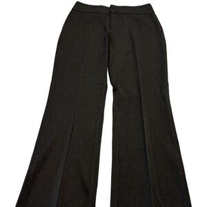 Vertigo FRANCE Charcoal Black Two Button Trousers Pants Women's 10